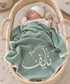 Personalised Baby Muslin Blanket