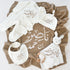 Personalised Baby Blanket Gift Set - Brown