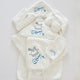 Personalised Baby Bathrobe Set