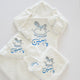 Personalised Baby Bathrobe Set