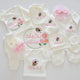 Daisy Bee Embroidery Baby Girl Set