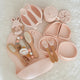 Baby Gift Box with Name- Silcone Feeding Set