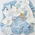 Personalised Baby Blanket Gift Set - Baby Blue