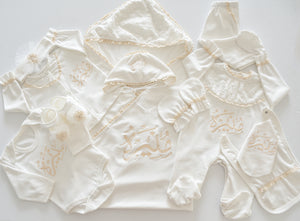 Baby Girl Soft Cotton Set- Personalised Baby Set