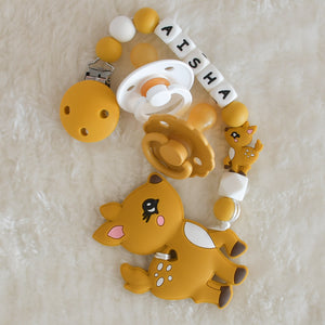 Pacifier clip with baby name - in Qatar 