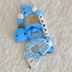 Personalised Silicone Pacifier Clip with Baby Name