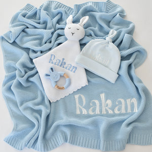 هدايا وتجهيزات استقبال المواليد بالاسم قطر.Baby personalized baby gifts in Qatar