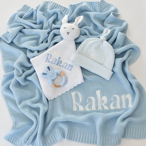 هدايا وتجهيزات استقبال المواليد بالاسم قطر.Baby personalized baby gifts in Qatar