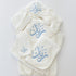 Personalised Hooded Baby Boy Bathrobe Set