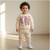 Kids Teddy Love Qatar Tracksuit - Oatmeal