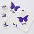 Butterfly Embroidered Set