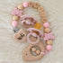 Love Bird Personalised Pacifier Clip
