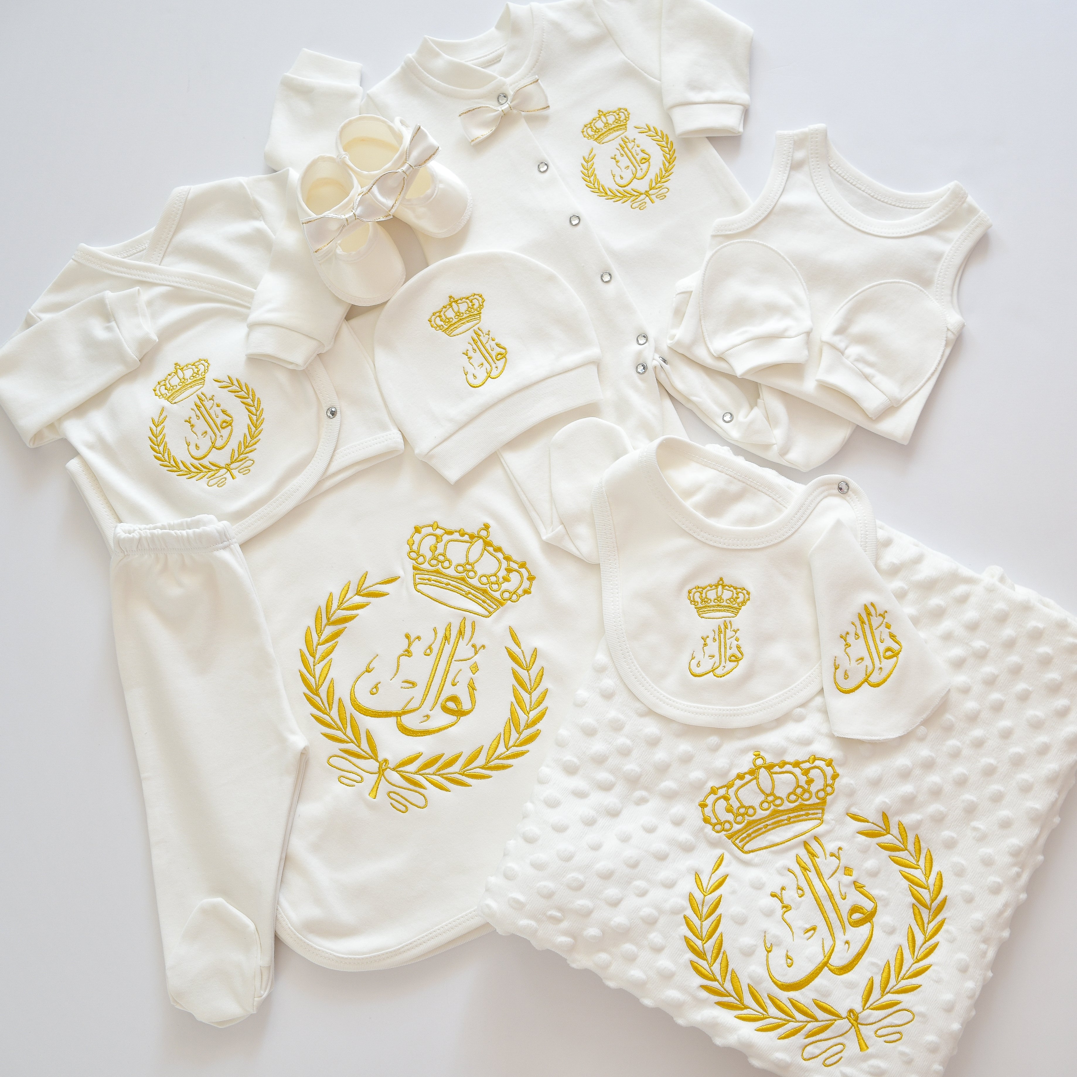 Personalised embroidered discount baby clothes