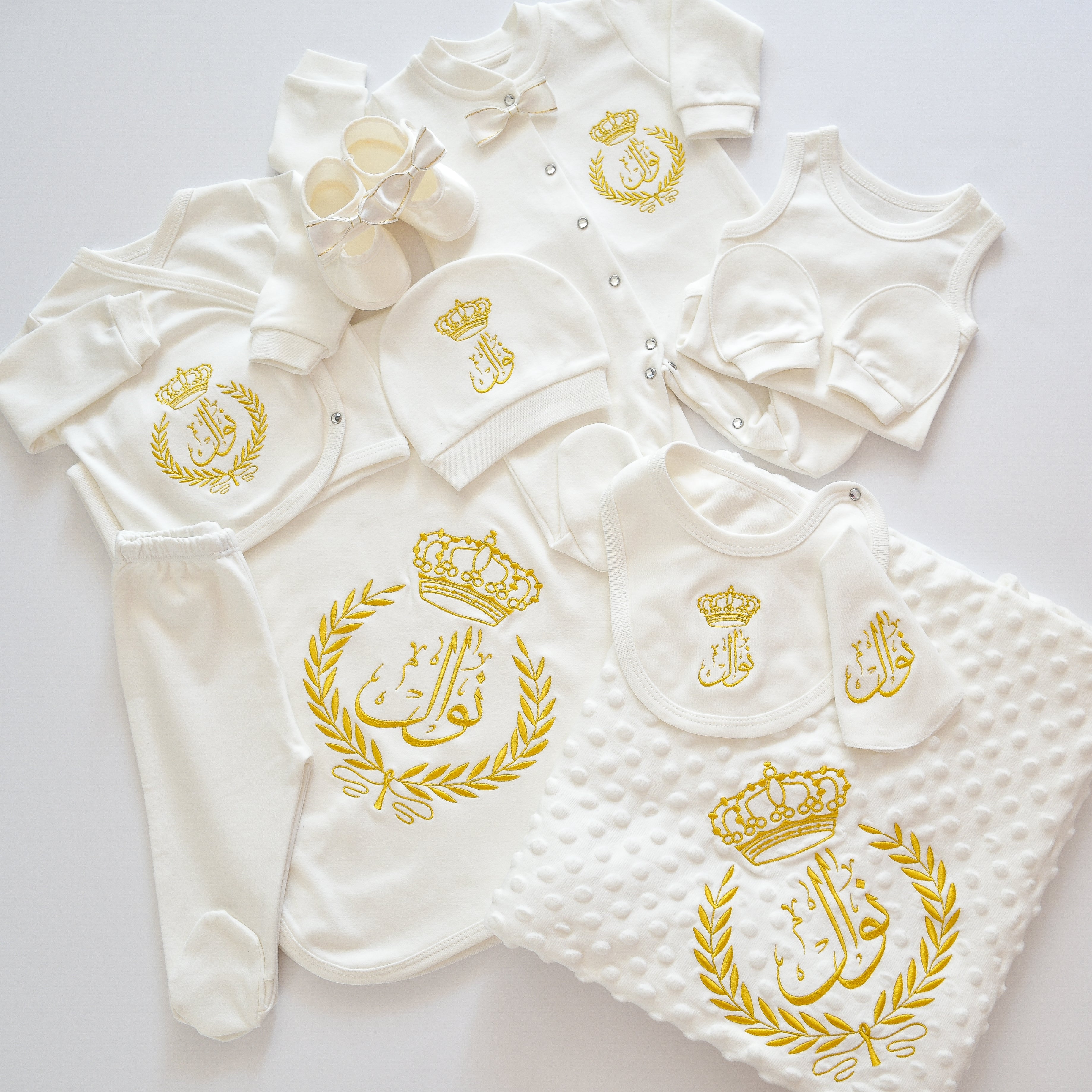 Baby Blanket Versace Baby Set VERSACE Medusa Baby Blanket Set