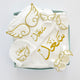 Baby Angel Embroidered Set with Baby Name - Tianoor