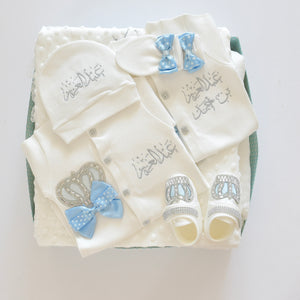Personalised Welcome Home Newborn Baby Boy Set - Tianoor