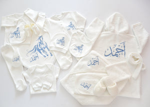 Baby Boy Coming Home Embroidered Complete Set