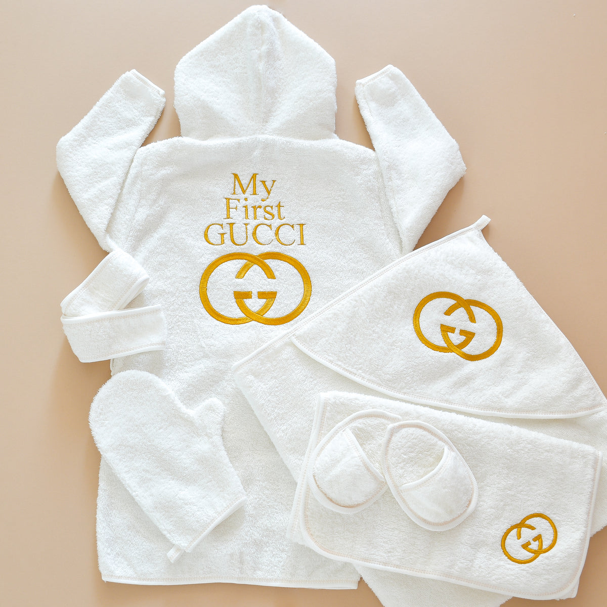 Glam Baby Hooded Bathrobe Set – Tianoor