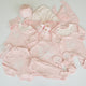 Personalised Soft Cotton Newborn Girl Set